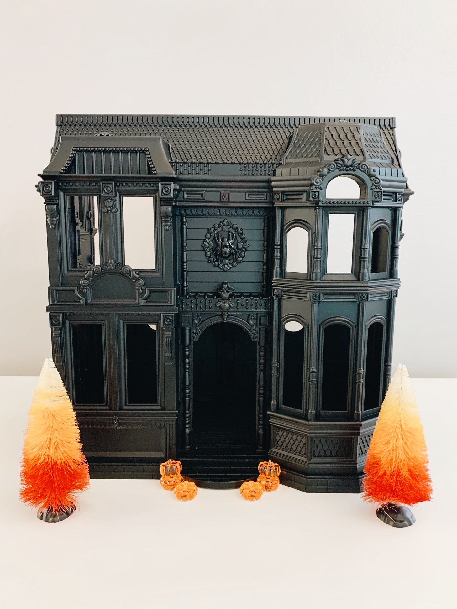 Black on sale doll house