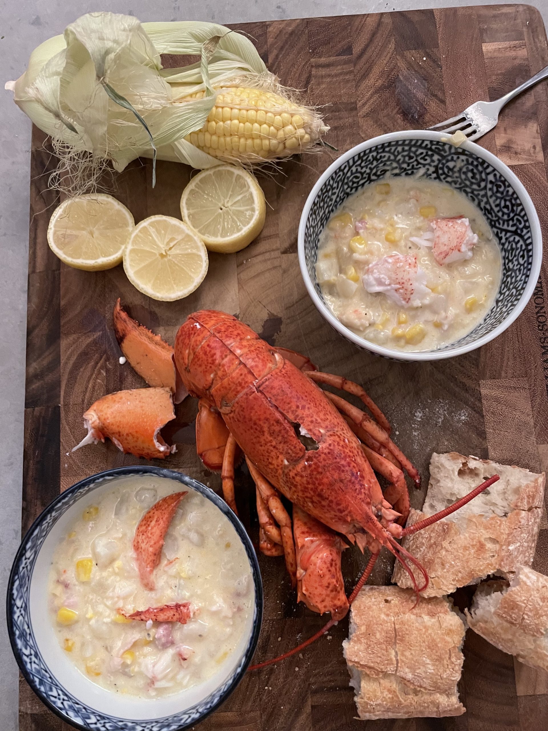 Lobster Corn Chowder